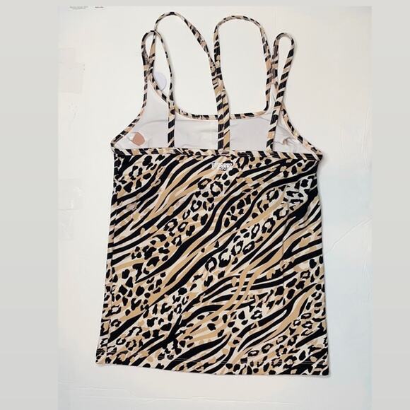 NWT PINK leopard and zebra print buttery soft top - Picture 4 of 8